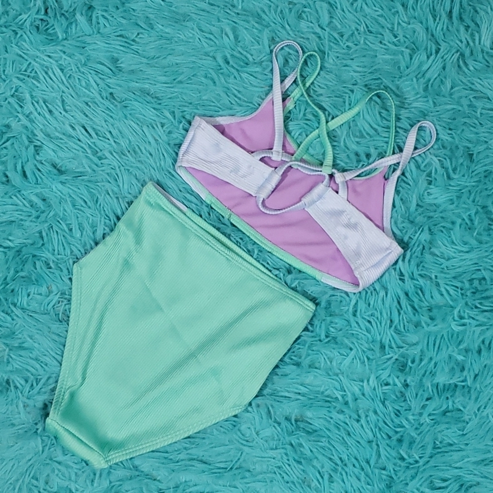 Arizona 2 pc Colorblock Bikini - Picture 3 of 3